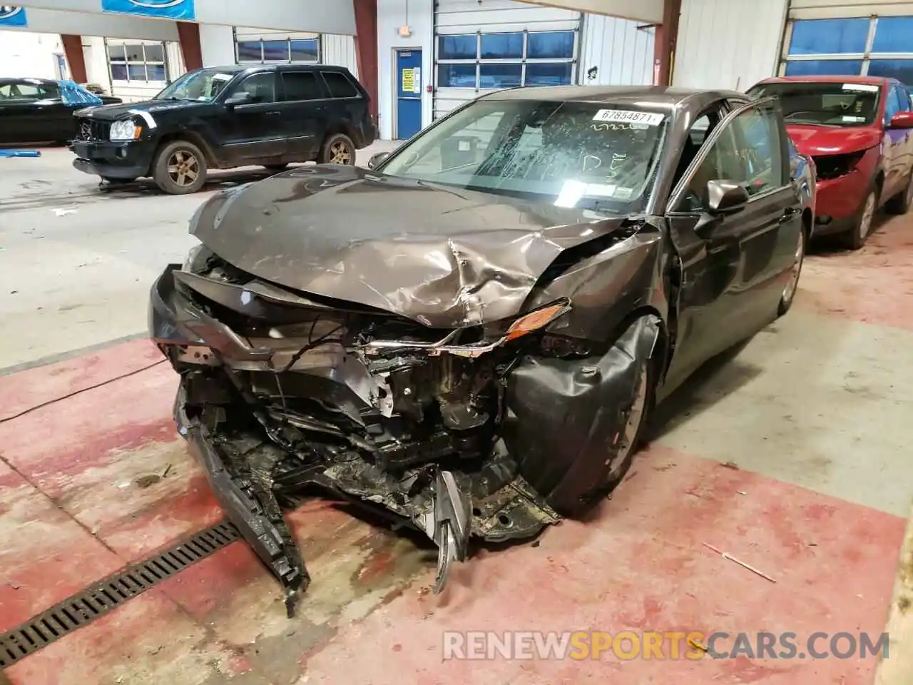 2 Photograph of a damaged car 4T1B11HK2KU272266 TOYOTA CAMRY 2019