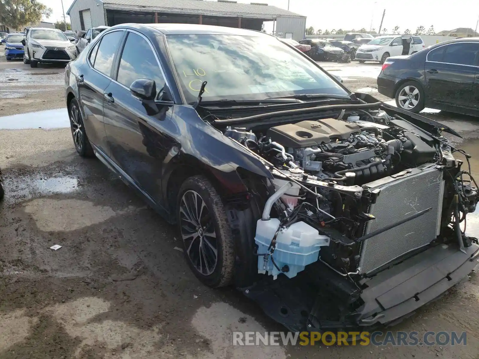 1 Photograph of a damaged car 4T1B11HK2KU273076 TOYOTA CAMRY 2019