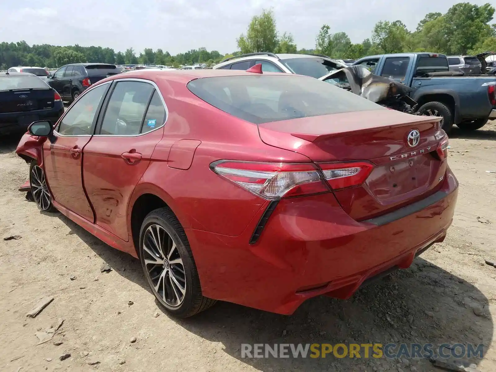 3 Photograph of a damaged car 4T1B11HK2KU273143 TOYOTA CAMRY 2019