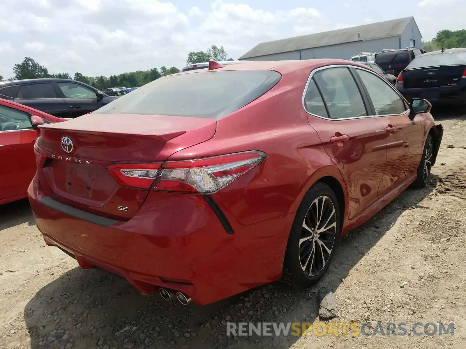 4 Photograph of a damaged car 4T1B11HK2KU273143 TOYOTA CAMRY 2019