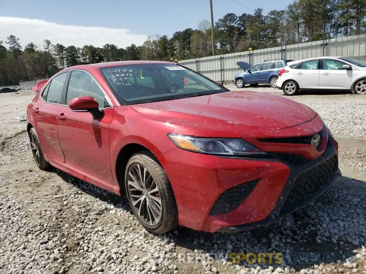 1 Photograph of a damaged car 4T1B11HK2KU273420 TOYOTA CAMRY 2019