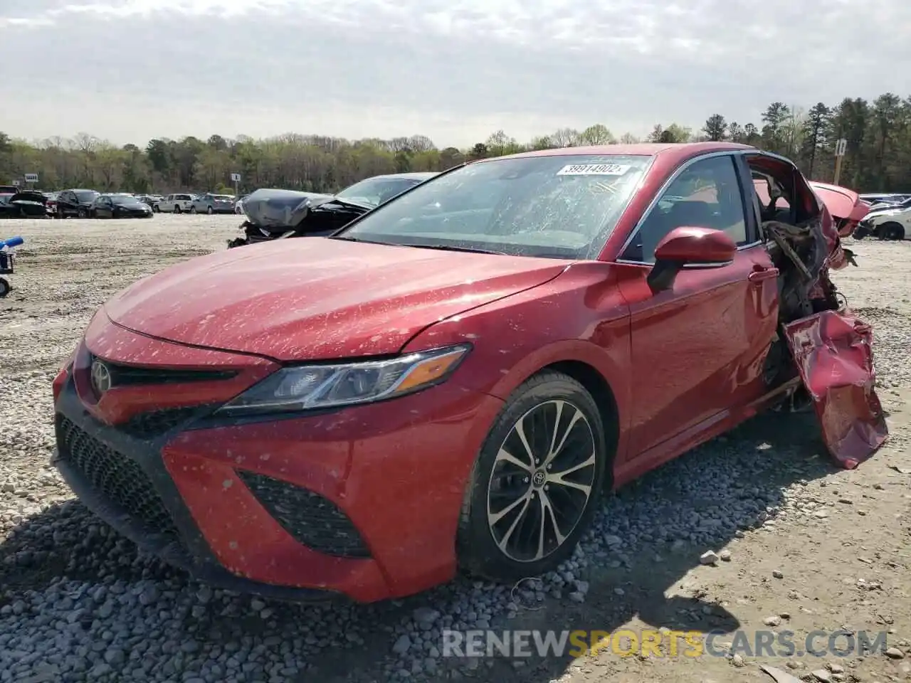 2 Photograph of a damaged car 4T1B11HK2KU273420 TOYOTA CAMRY 2019