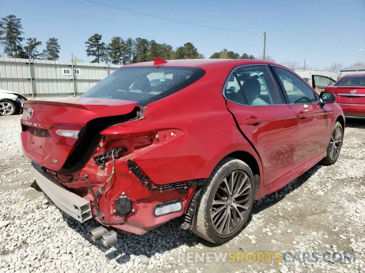 4 Photograph of a damaged car 4T1B11HK2KU273420 TOYOTA CAMRY 2019