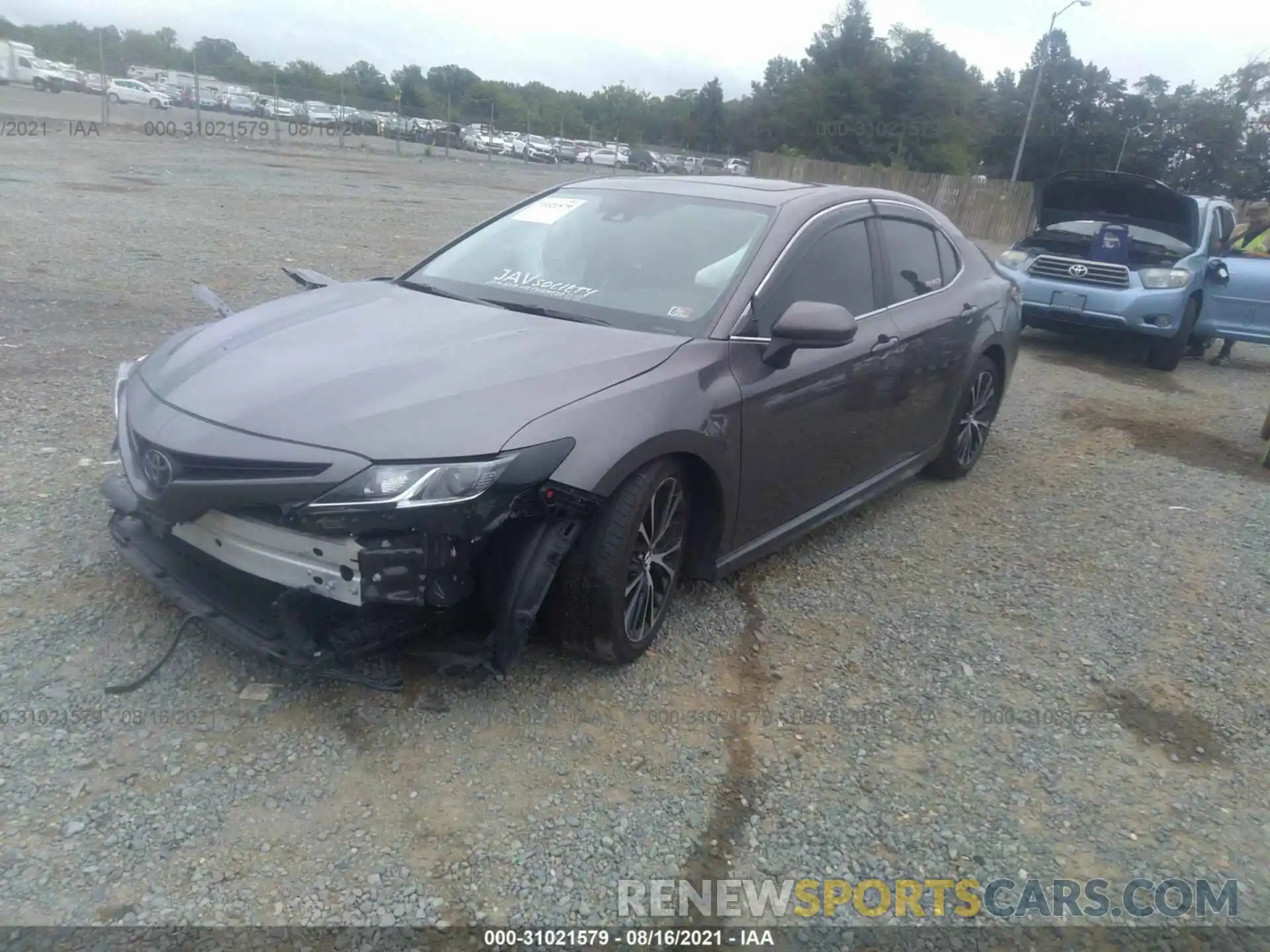 2 Photograph of a damaged car 4T1B11HK2KU273451 TOYOTA CAMRY 2019