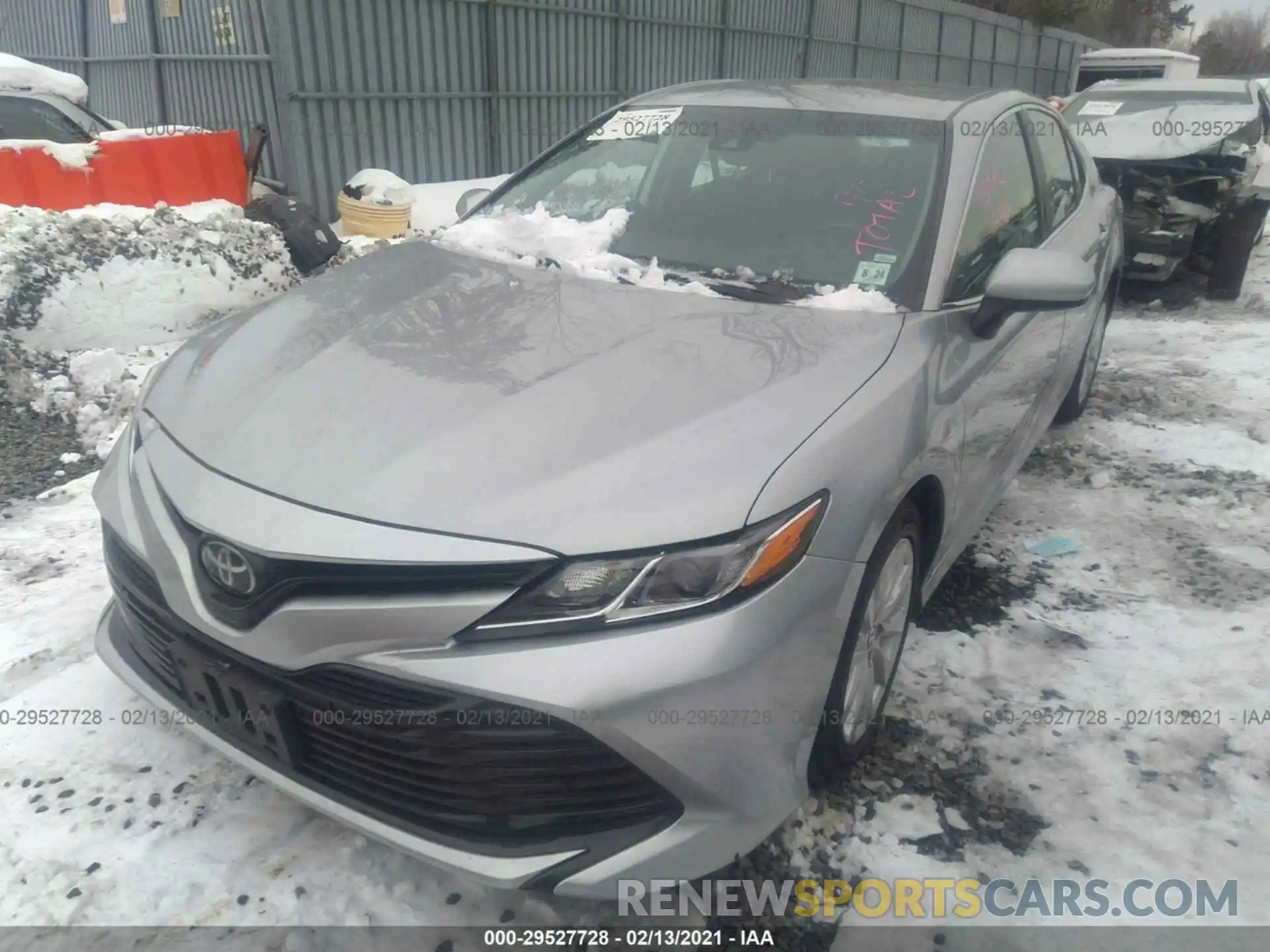 2 Photograph of a damaged car 4T1B11HK2KU274034 TOYOTA CAMRY 2019