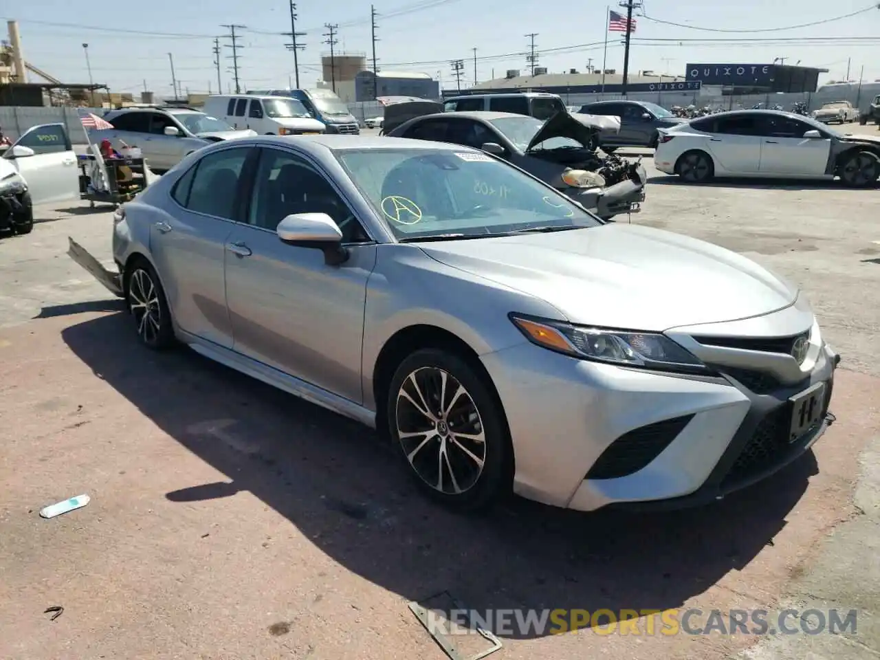 1 Photograph of a damaged car 4T1B11HK2KU274311 TOYOTA CAMRY 2019