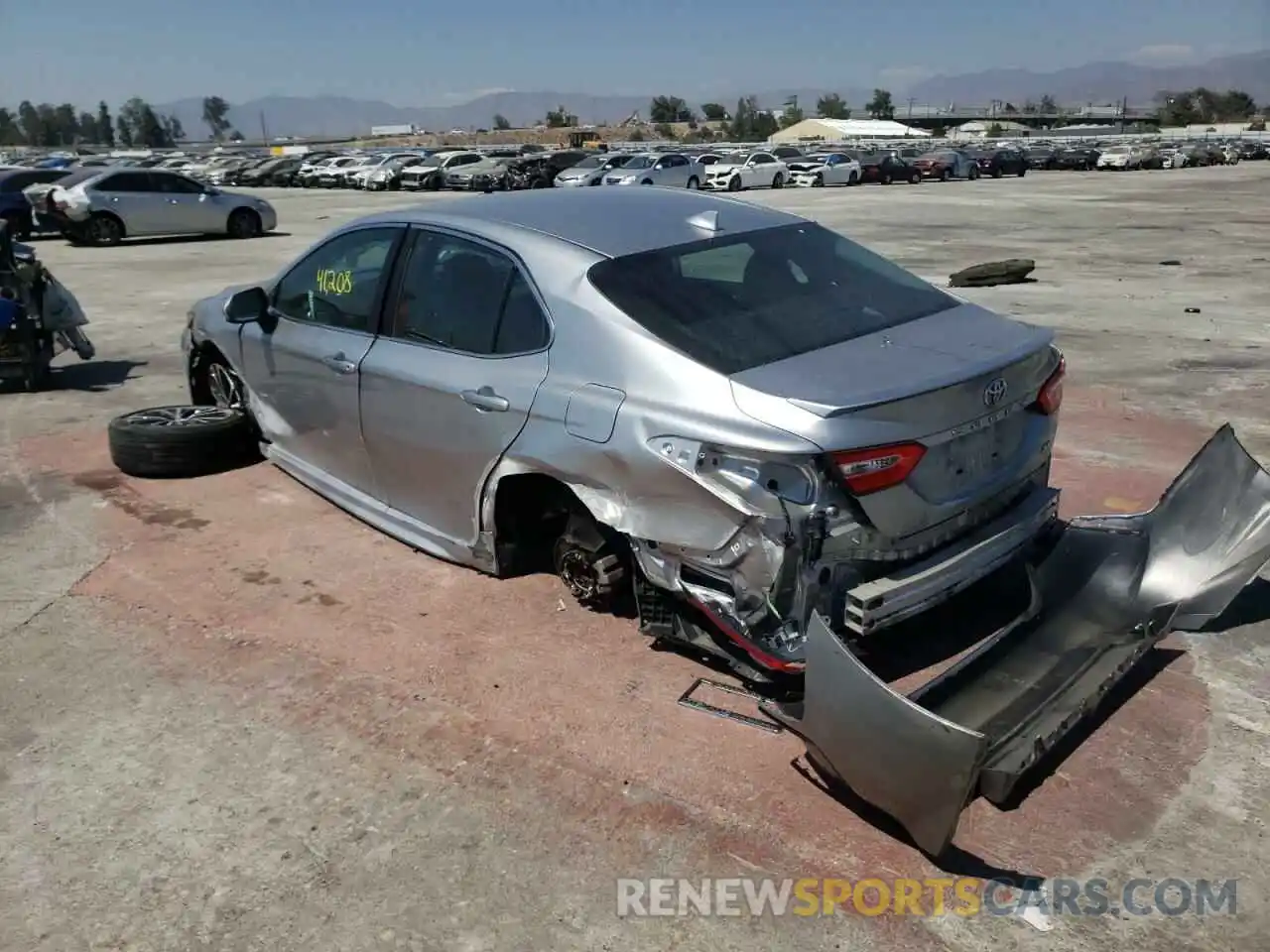 3 Photograph of a damaged car 4T1B11HK2KU274311 TOYOTA CAMRY 2019