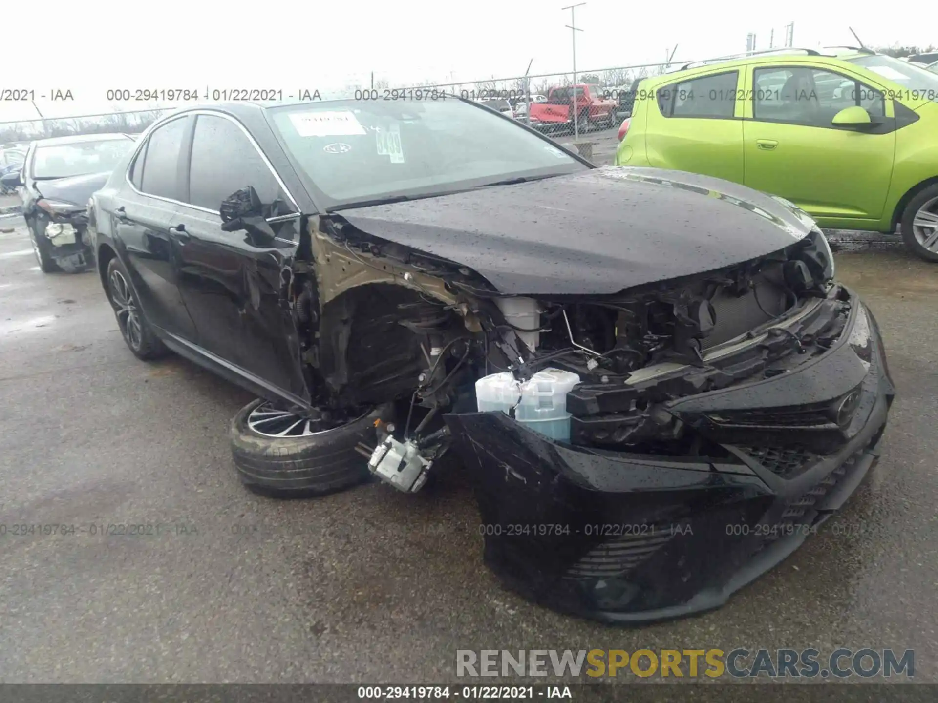 1 Photograph of a damaged car 4T1B11HK2KU276074 TOYOTA CAMRY 2019