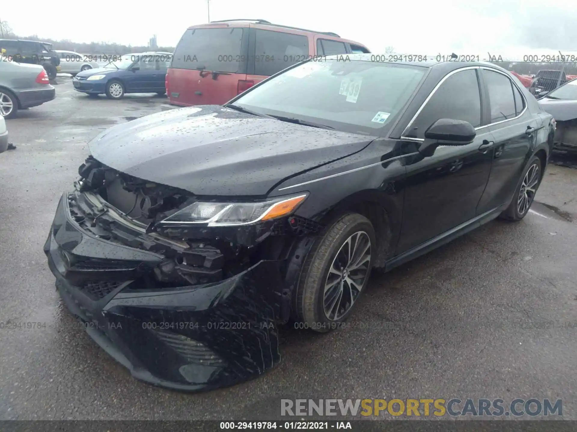 2 Photograph of a damaged car 4T1B11HK2KU276074 TOYOTA CAMRY 2019