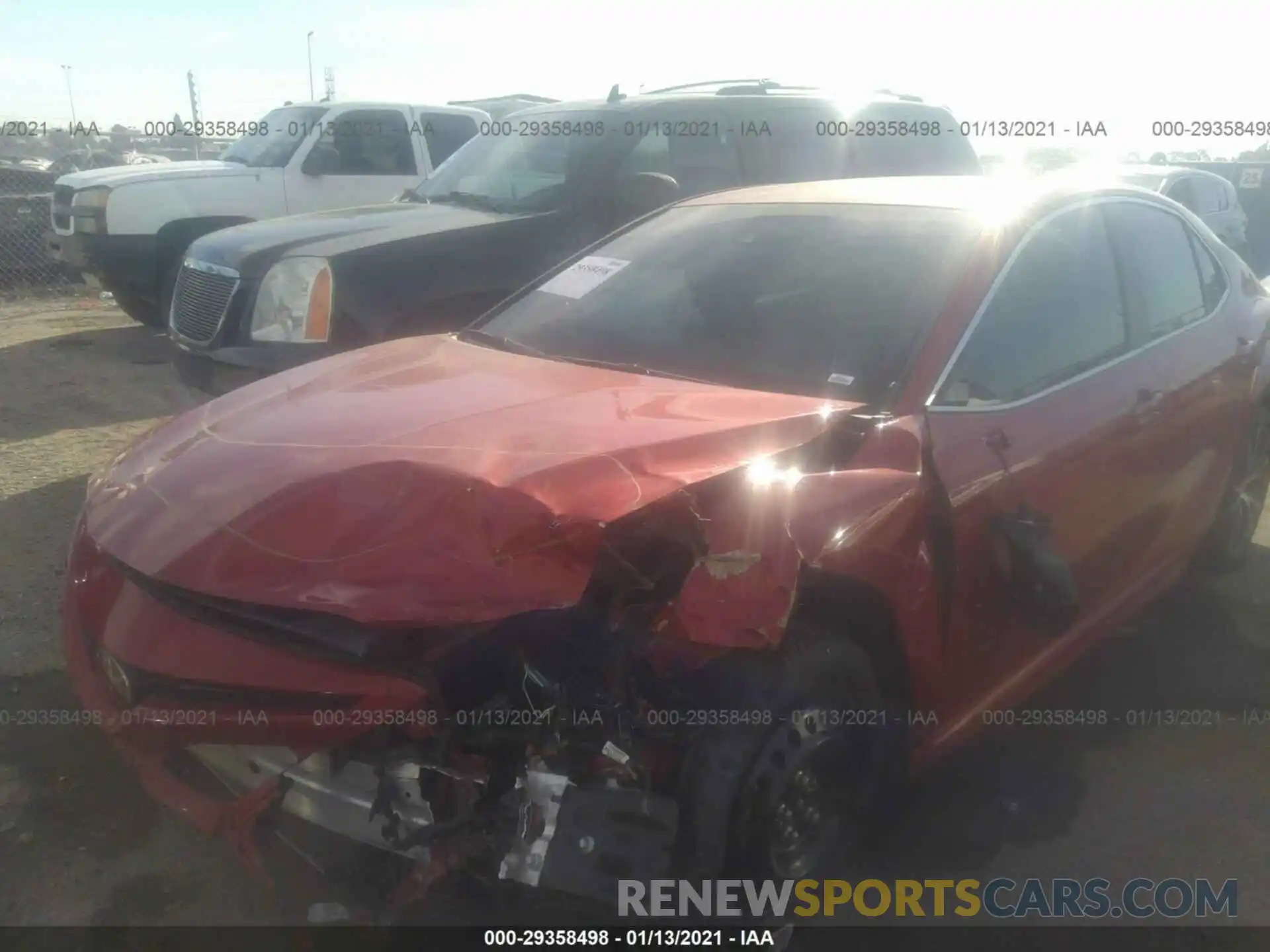 6 Photograph of a damaged car 4T1B11HK2KU276950 TOYOTA CAMRY 2019