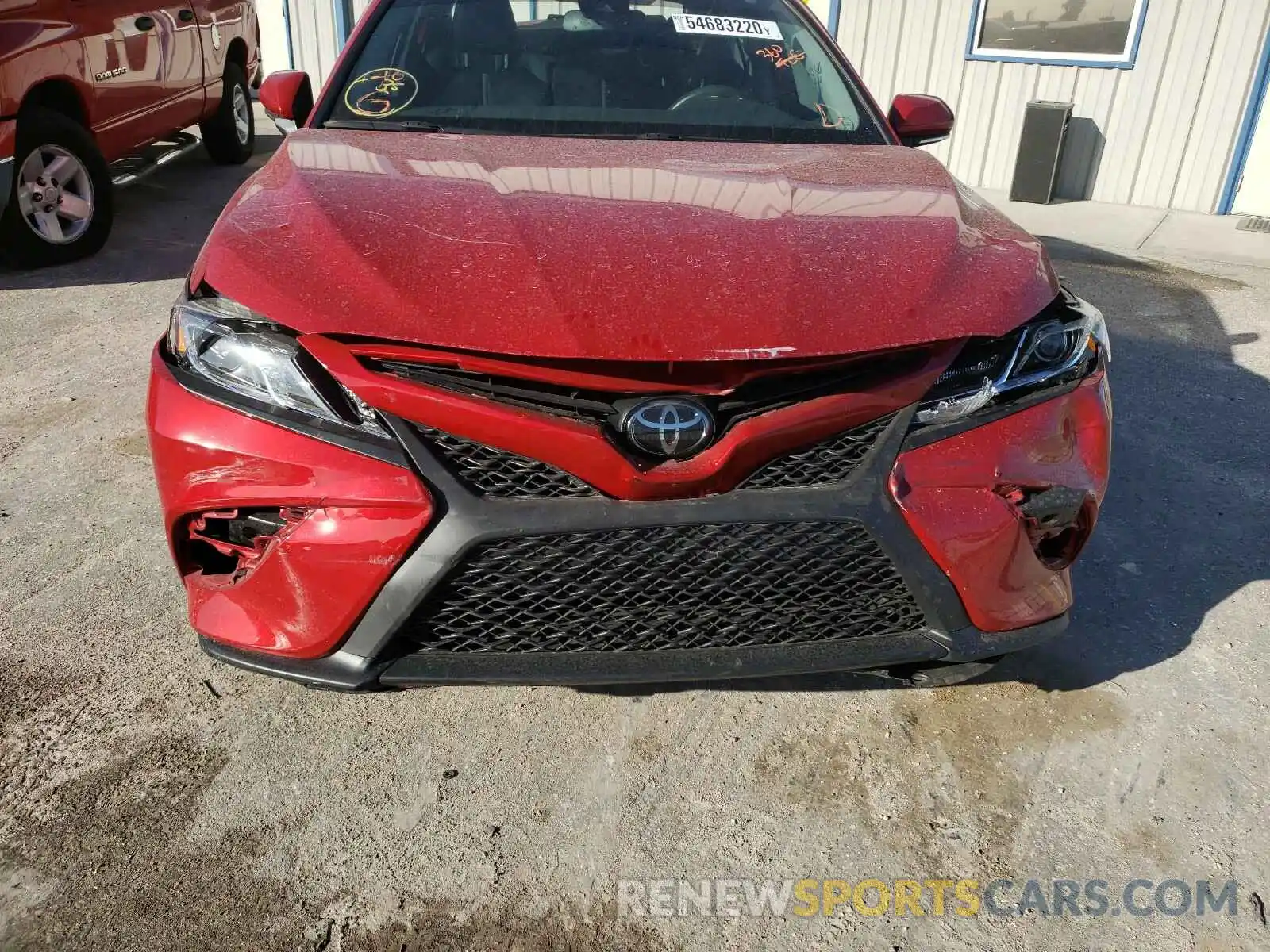 9 Photograph of a damaged car 4T1B11HK2KU280769 TOYOTA CAMRY 2019