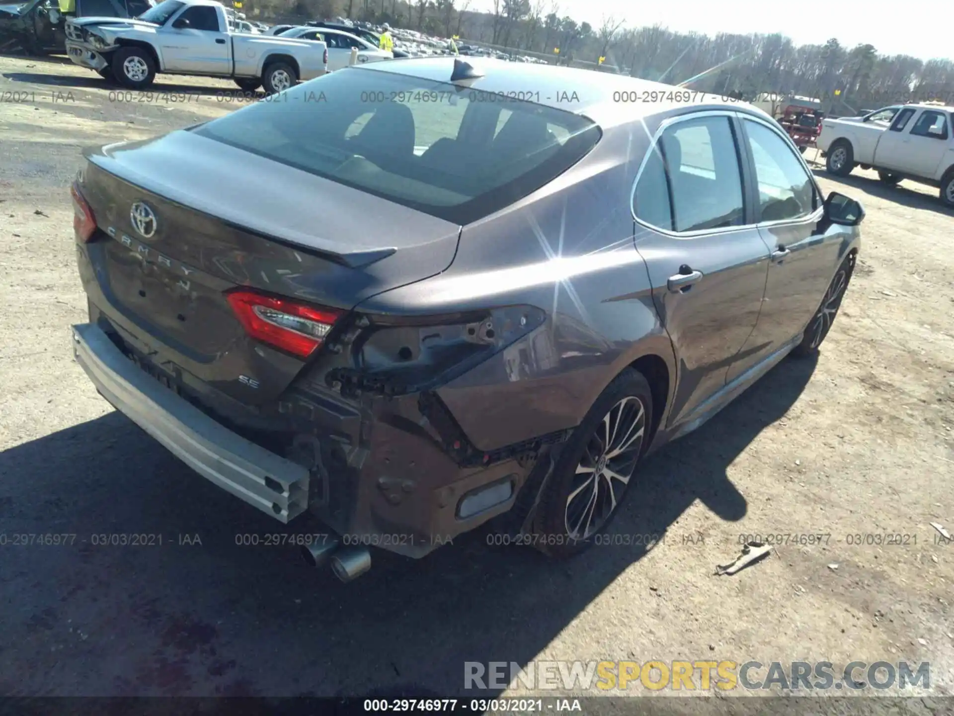 4 Photograph of a damaged car 4T1B11HK2KU281923 TOYOTA CAMRY 2019