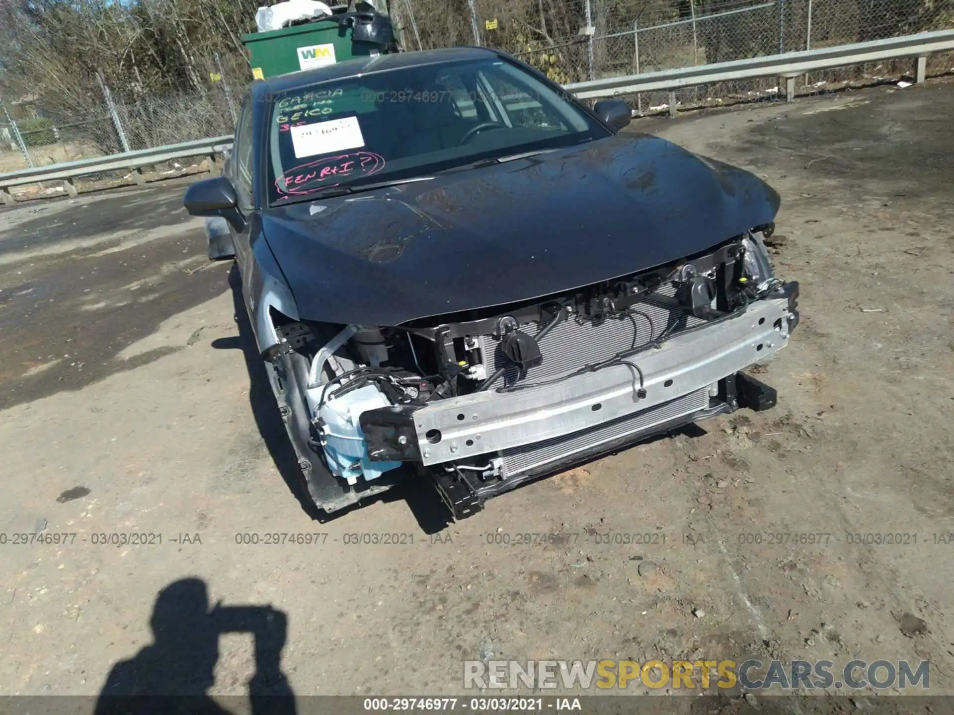 6 Photograph of a damaged car 4T1B11HK2KU281923 TOYOTA CAMRY 2019