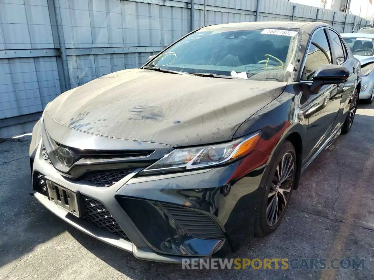 2 Photograph of a damaged car 4T1B11HK2KU282666 TOYOTA CAMRY 2019