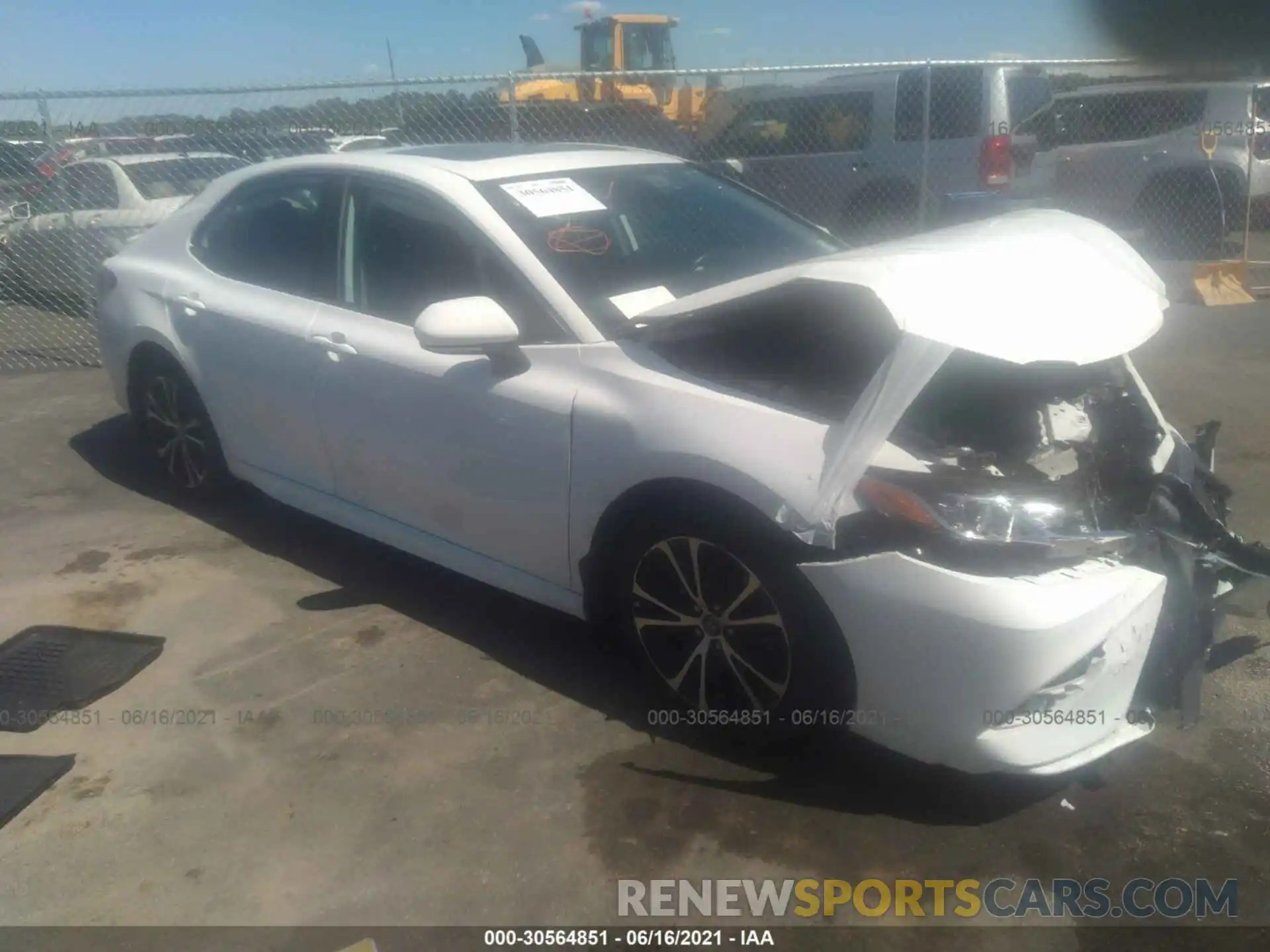 1 Photograph of a damaged car 4T1B11HK2KU283669 TOYOTA CAMRY 2019