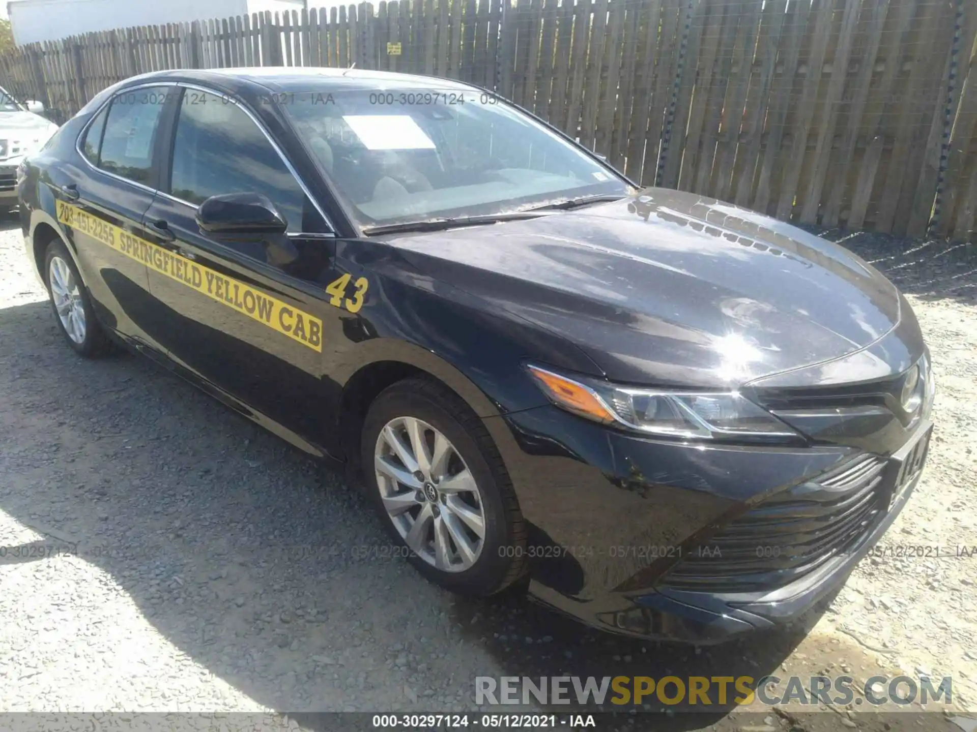 1 Photograph of a damaged car 4T1B11HK2KU283705 TOYOTA CAMRY 2019