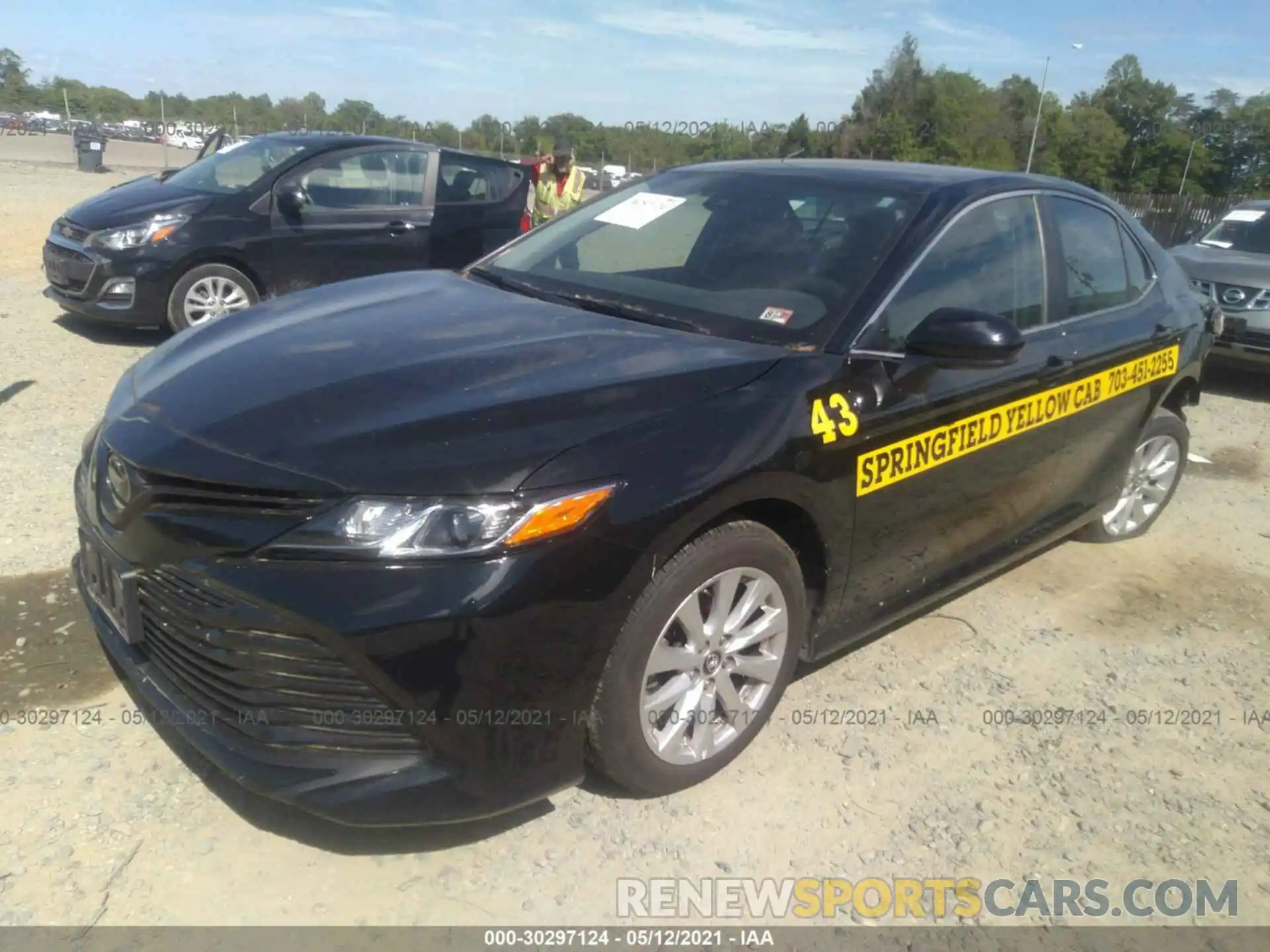 2 Photograph of a damaged car 4T1B11HK2KU283705 TOYOTA CAMRY 2019