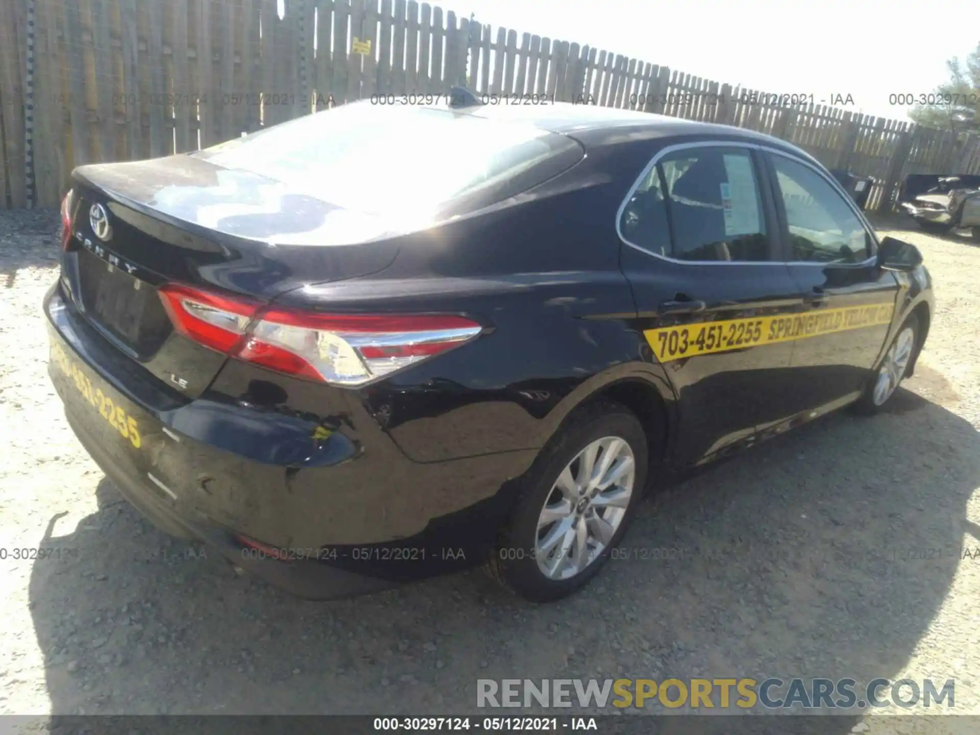 4 Photograph of a damaged car 4T1B11HK2KU283705 TOYOTA CAMRY 2019