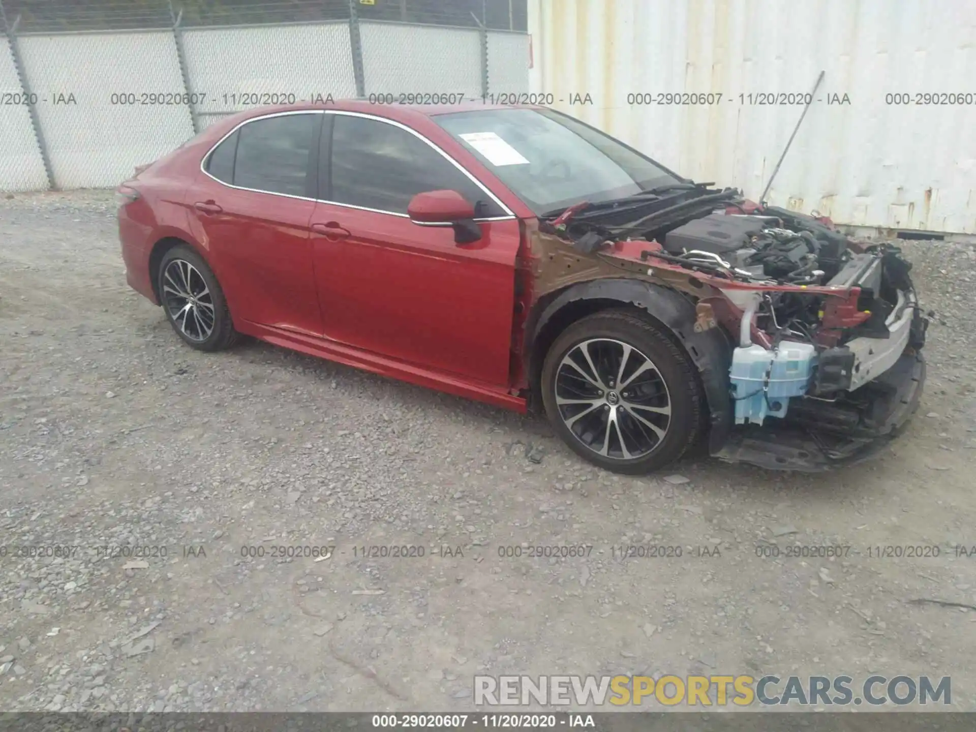 1 Photograph of a damaged car 4T1B11HK2KU284143 TOYOTA CAMRY 2019