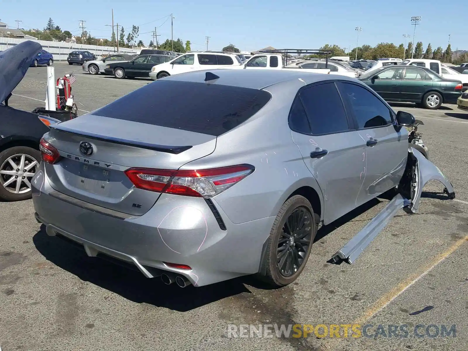 4 Photograph of a damaged car 4T1B11HK2KU284255 TOYOTA CAMRY 2019