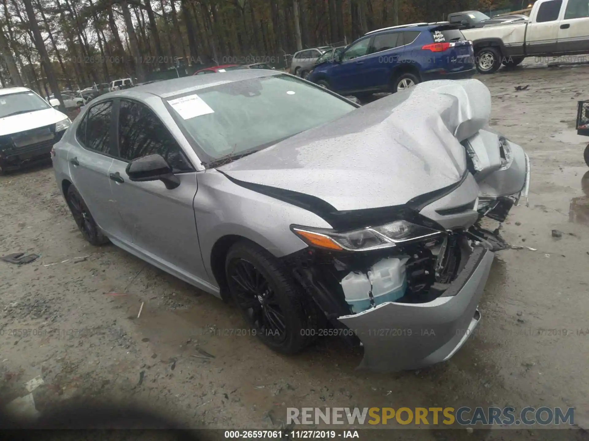 1 Photograph of a damaged car 4T1B11HK2KU287804 TOYOTA CAMRY 2019