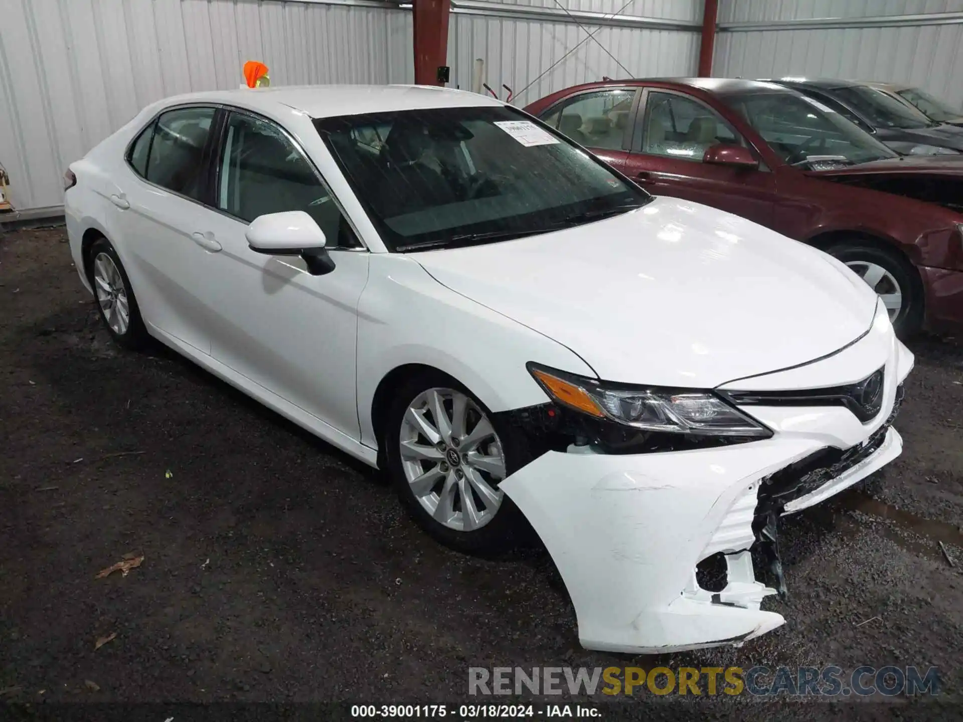 1 Photograph of a damaged car 4T1B11HK2KU288242 TOYOTA CAMRY 2019