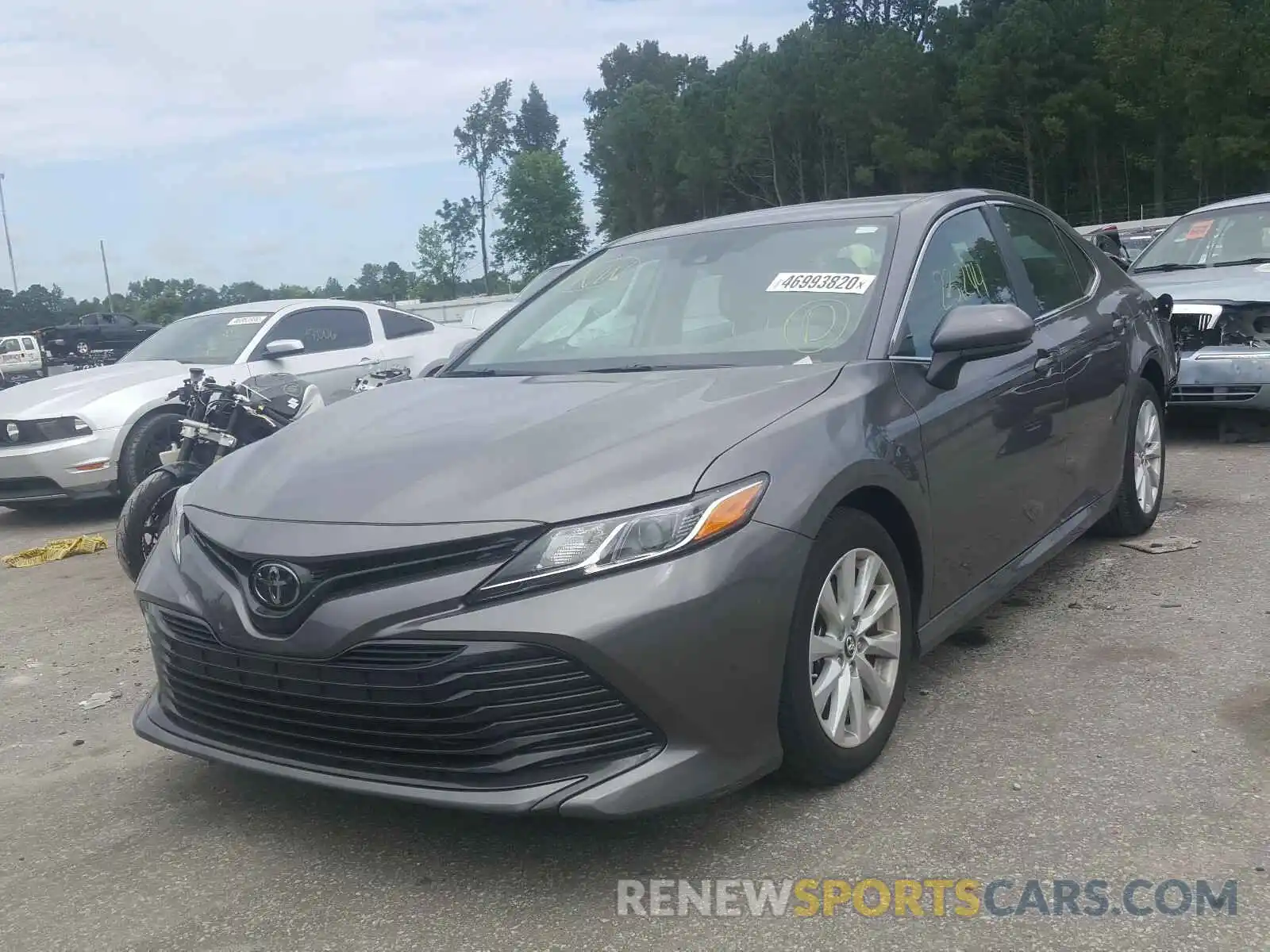 2 Photograph of a damaged car 4T1B11HK2KU288399 TOYOTA CAMRY 2019