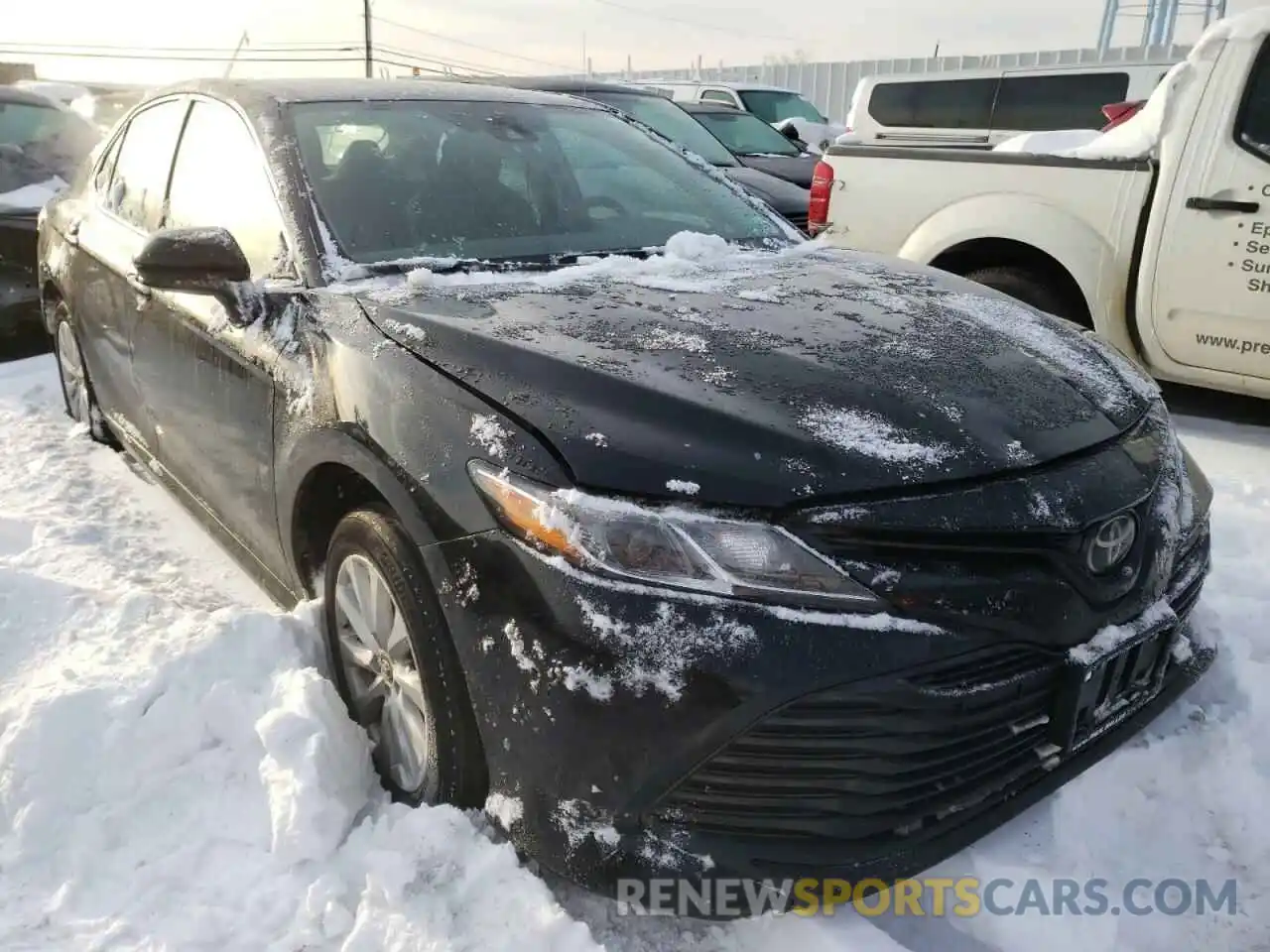 1 Photograph of a damaged car 4T1B11HK2KU291643 TOYOTA CAMRY 2019