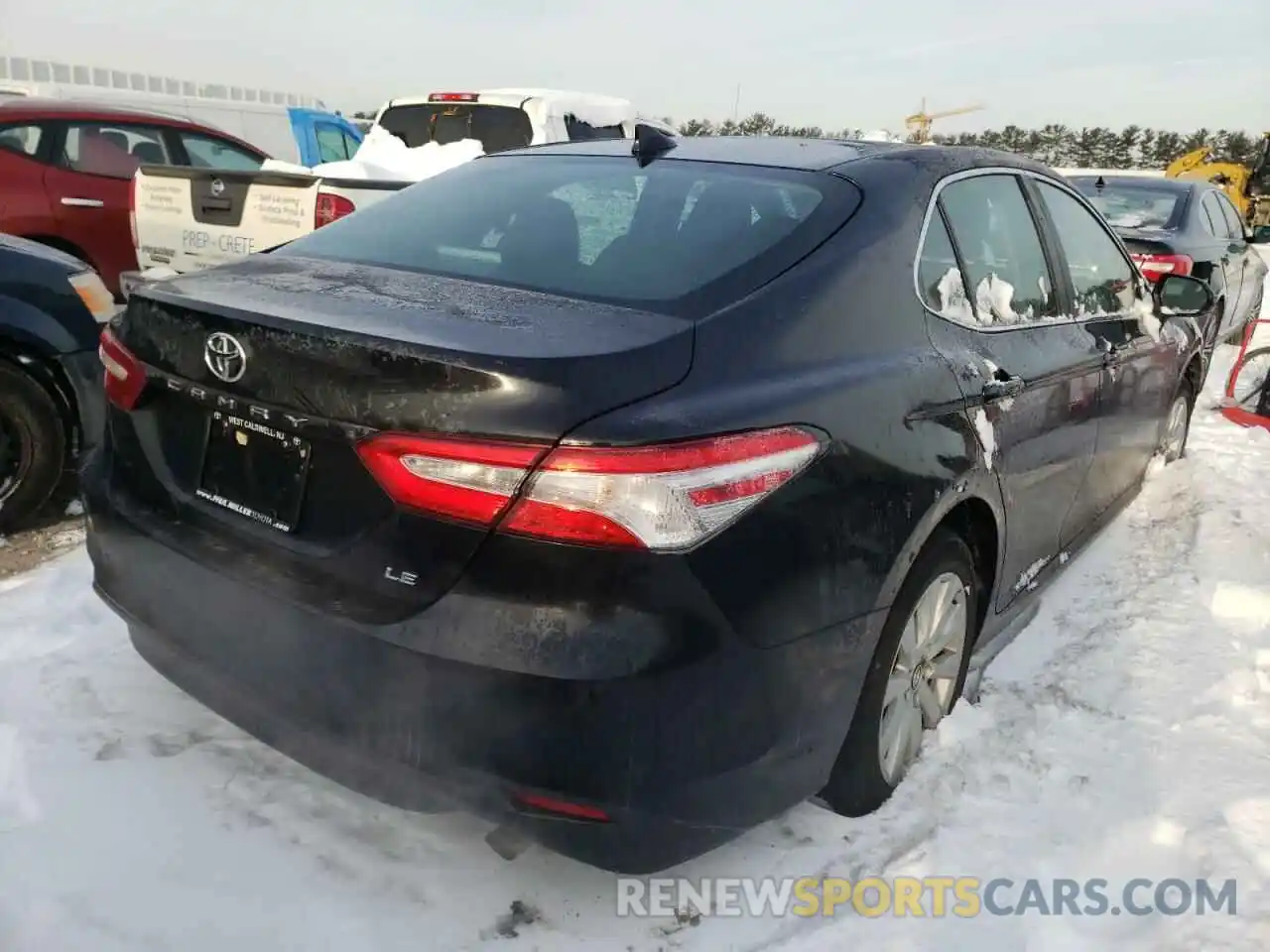 4 Photograph of a damaged car 4T1B11HK2KU291643 TOYOTA CAMRY 2019