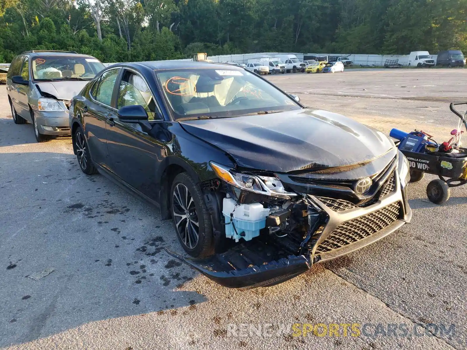 1 Photograph of a damaged car 4T1B11HK2KU296969 TOYOTA CAMRY 2019