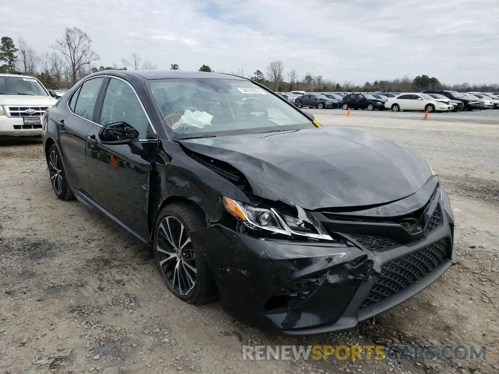 1 Photograph of a damaged car 4T1B11HK2KU297264 TOYOTA CAMRY 2019