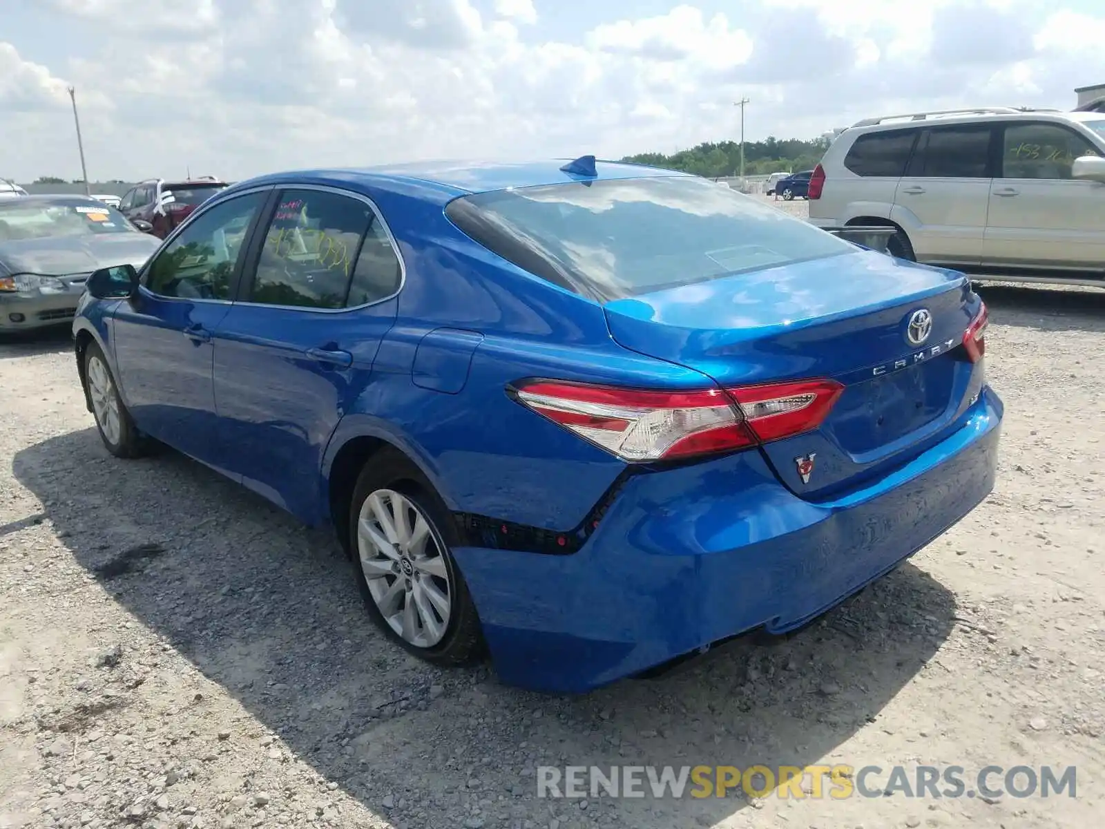 3 Photograph of a damaged car 4T1B11HK2KU297622 TOYOTA CAMRY 2019