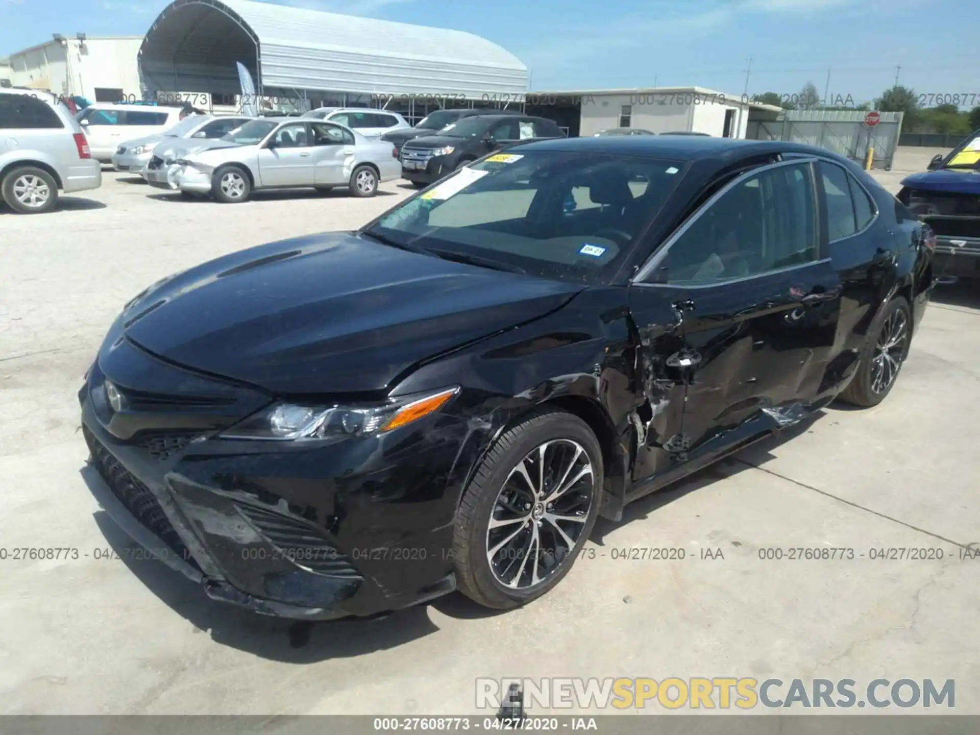 2 Photograph of a damaged car 4T1B11HK2KU297927 TOYOTA CAMRY 2019