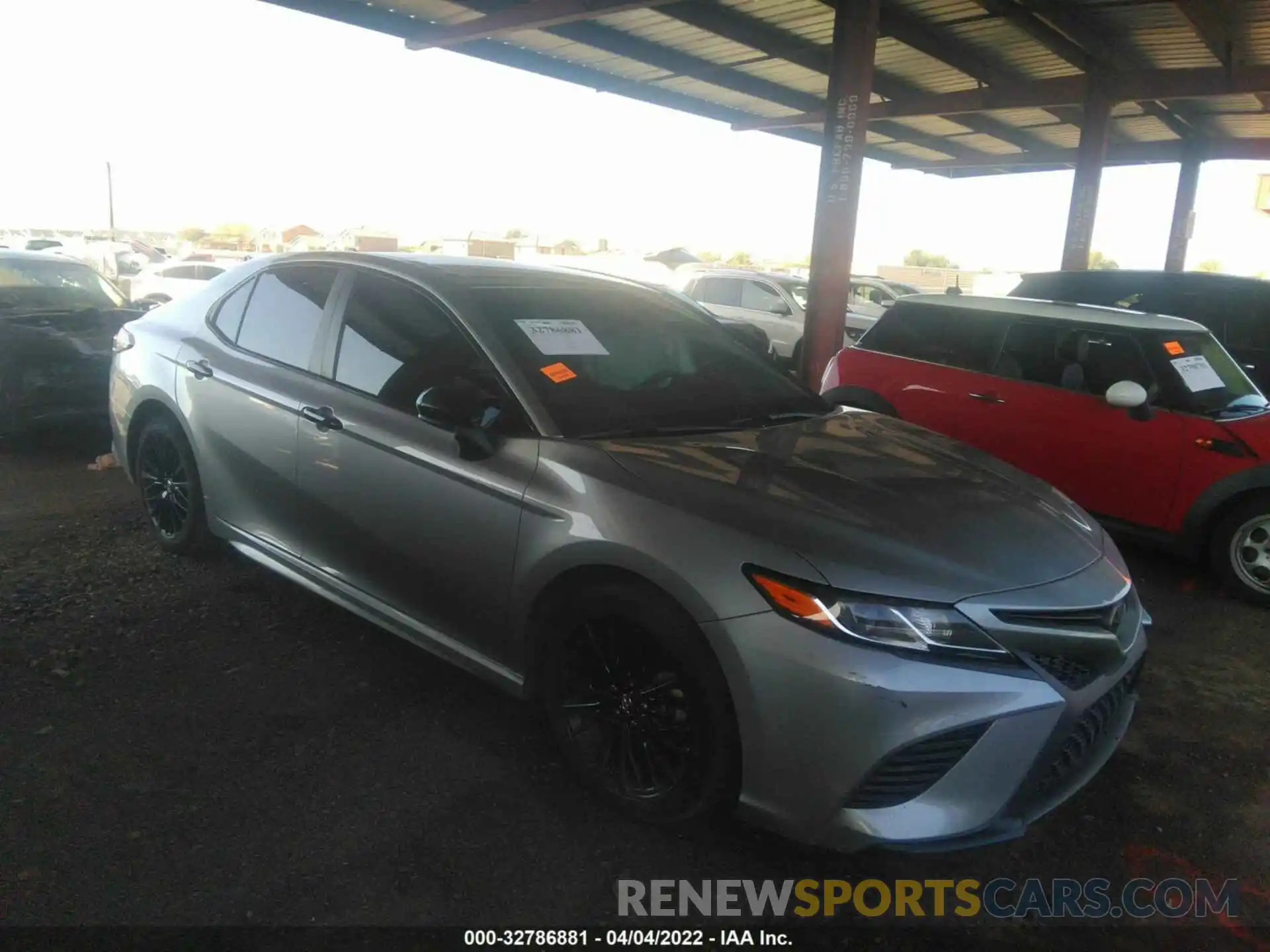 1 Photograph of a damaged car 4T1B11HK2KU298267 TOYOTA CAMRY 2019