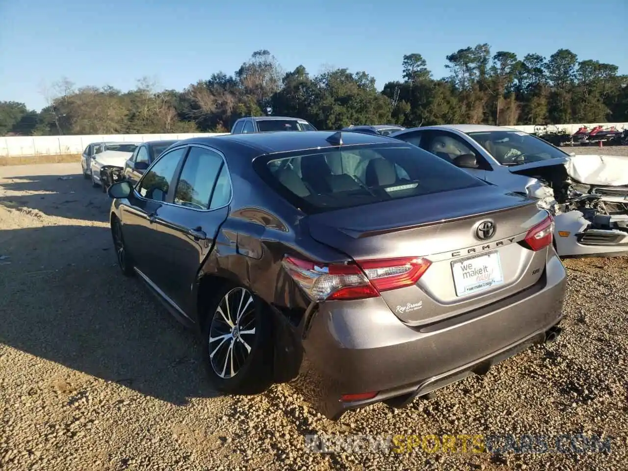 3 Photograph of a damaged car 4T1B11HK2KU298558 TOYOTA CAMRY 2019