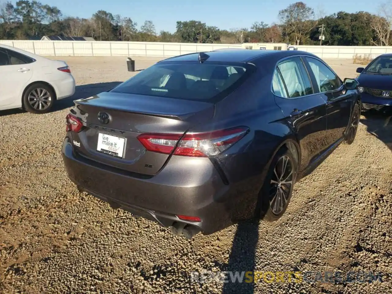 4 Photograph of a damaged car 4T1B11HK2KU298558 TOYOTA CAMRY 2019