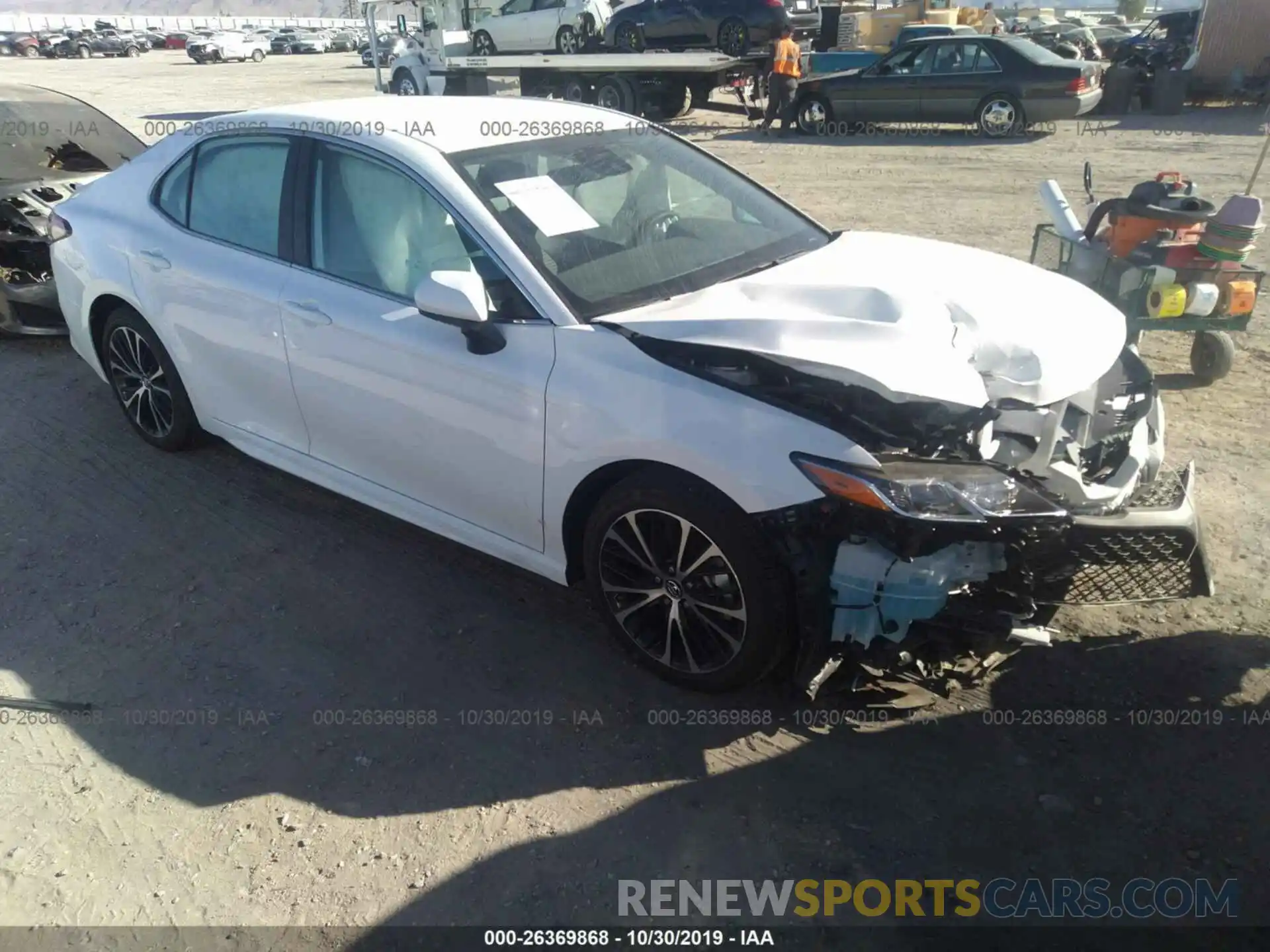 1 Photograph of a damaged car 4T1B11HK2KU300244 TOYOTA CAMRY 2019