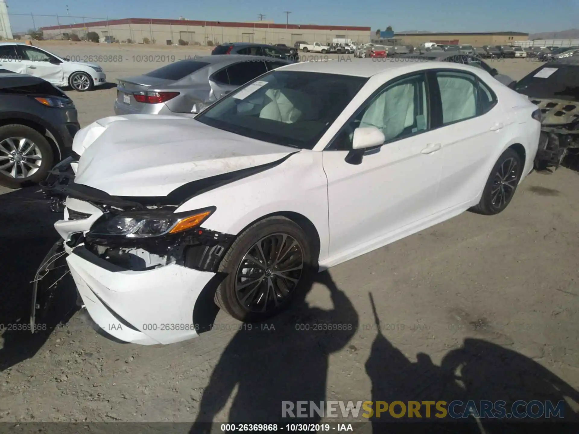 2 Photograph of a damaged car 4T1B11HK2KU300244 TOYOTA CAMRY 2019