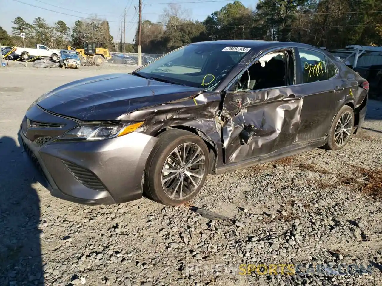 9 Photograph of a damaged car 4T1B11HK2KU679035 TOYOTA CAMRY 2019