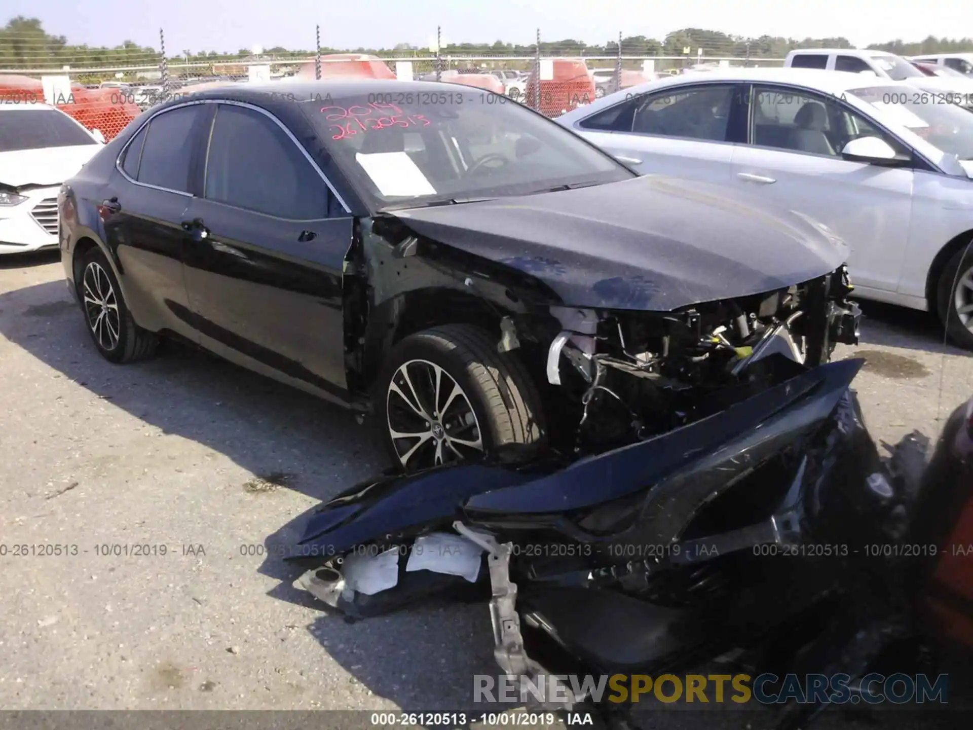 1 Photograph of a damaged car 4T1B11HK2KU679374 TOYOTA CAMRY 2019