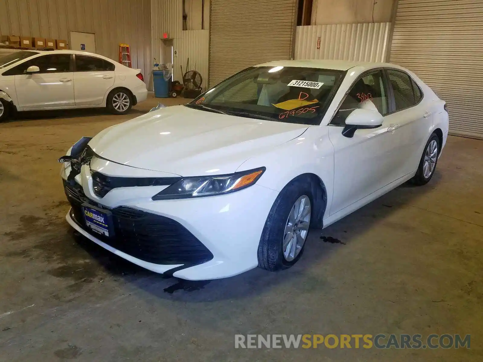 2 Photograph of a damaged car 4T1B11HK2KU679505 TOYOTA CAMRY 2019