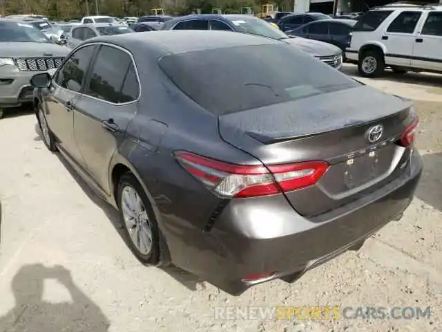 3 Photograph of a damaged car 4T1B11HK2KU681660 TOYOTA CAMRY 2019