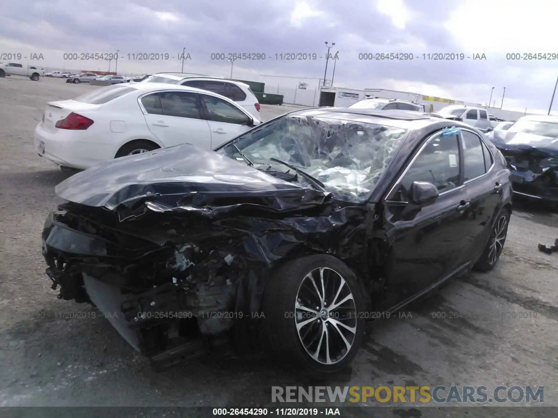 2 Photograph of a damaged car 4T1B11HK2KU683361 TOYOTA CAMRY 2019