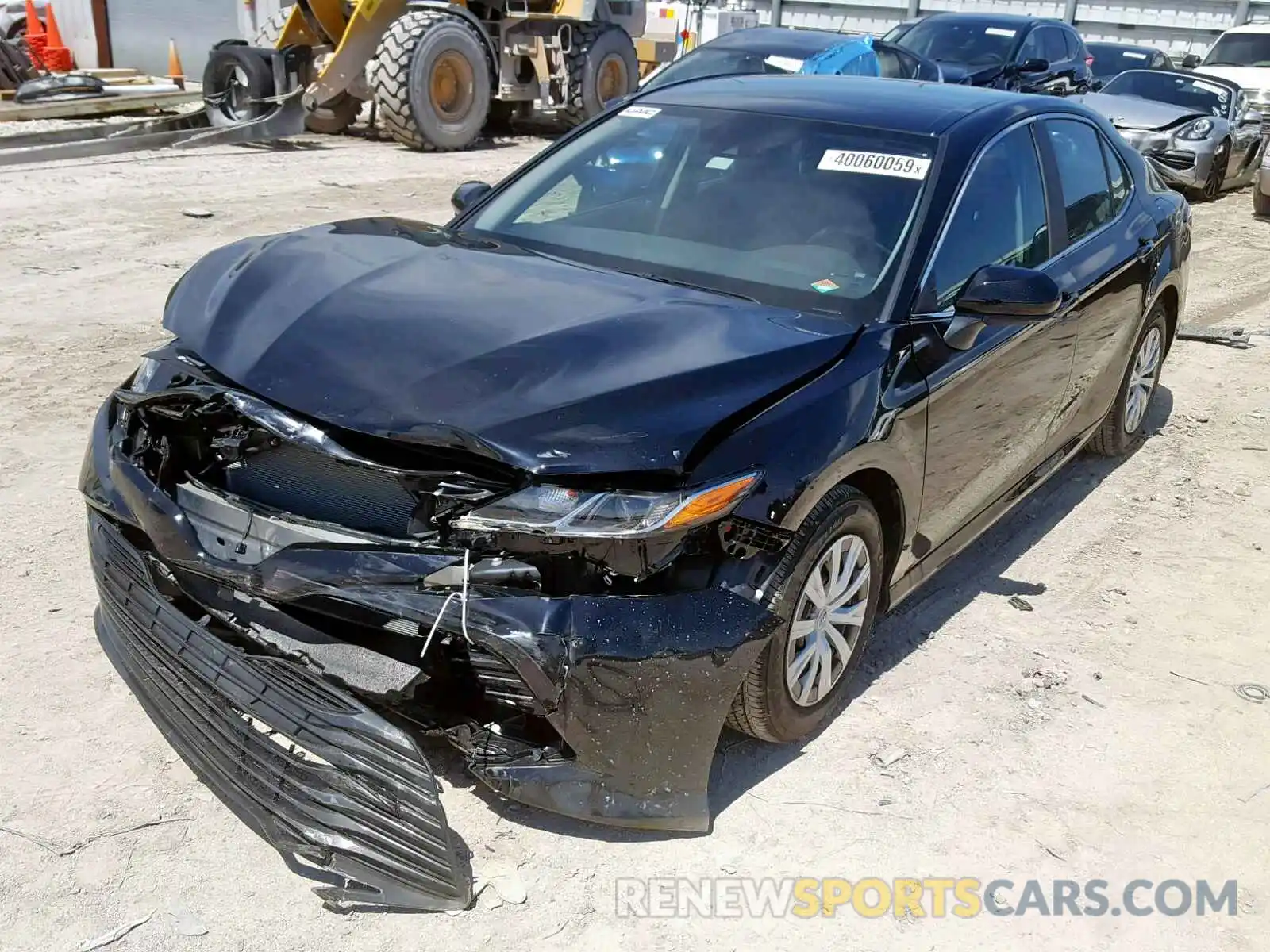 2 Photograph of a damaged car 4T1B11HK2KU685272 TOYOTA CAMRY 2019