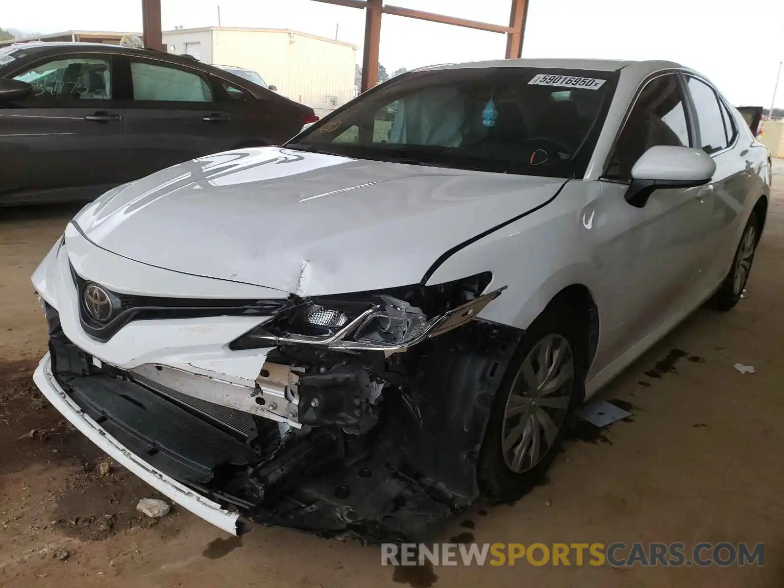 2 Photograph of a damaged car 4T1B11HK2KU685479 TOYOTA CAMRY 2019