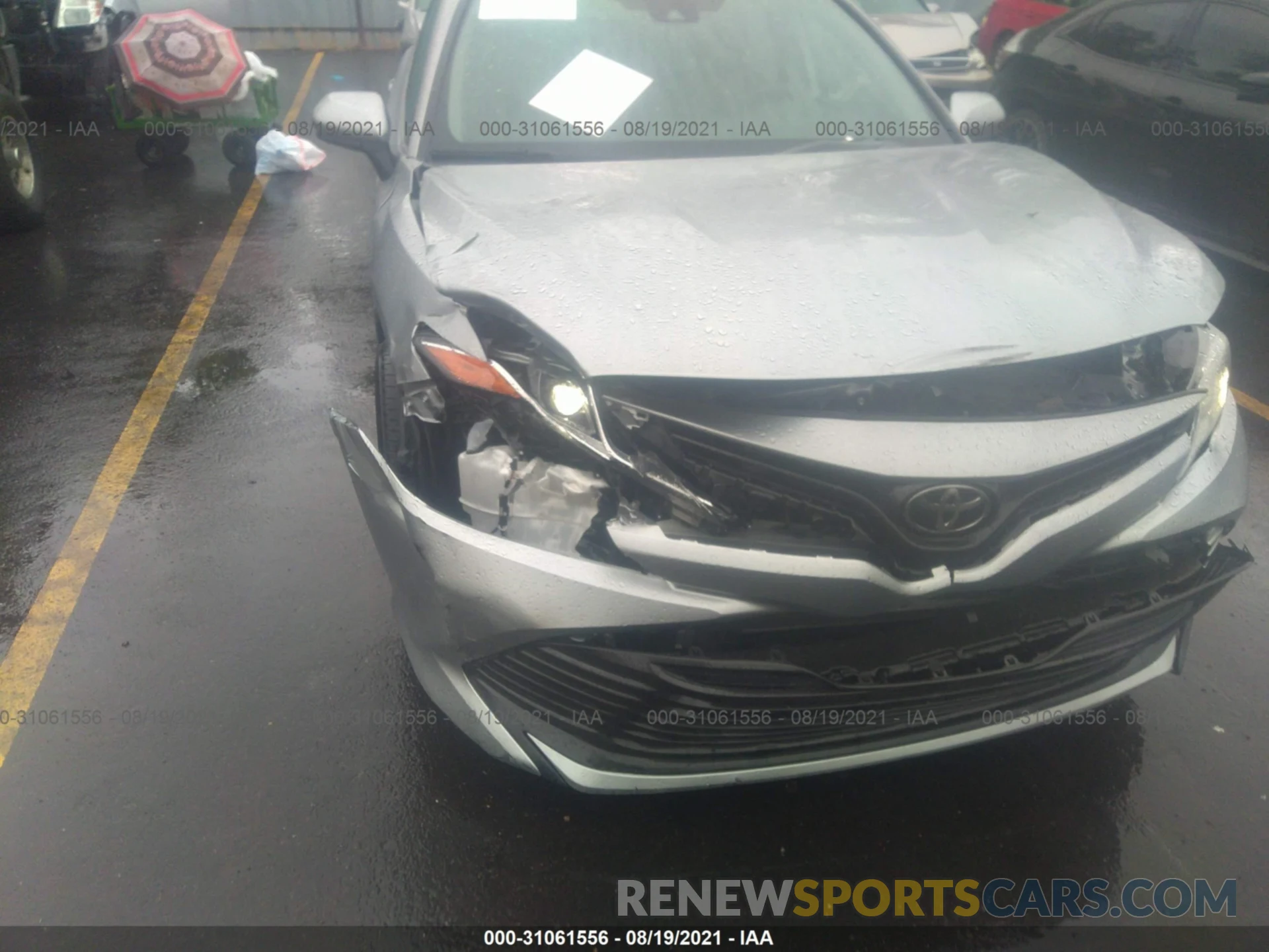 6 Photograph of a damaged car 4T1B11HK2KU686616 TOYOTA CAMRY 2019