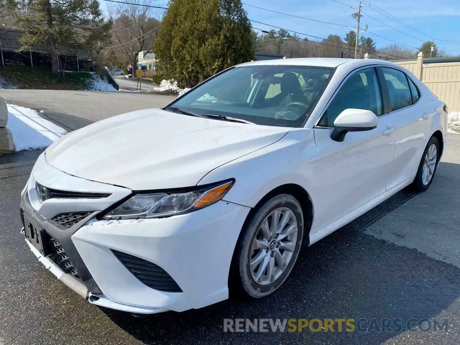 2 Photograph of a damaged car 4T1B11HK2KU687149 TOYOTA CAMRY 2019