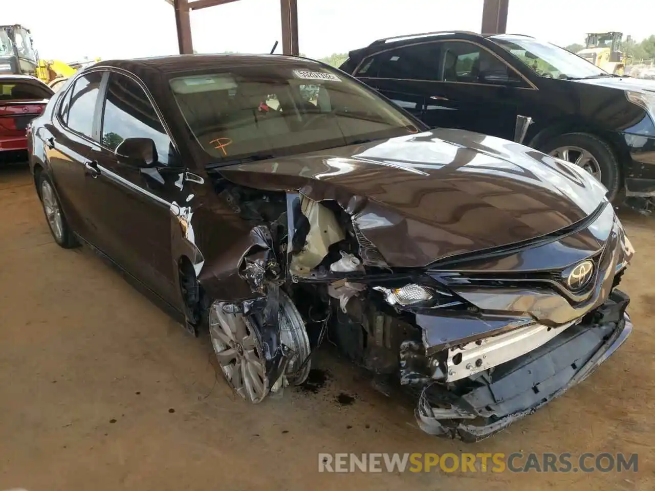 1 Photograph of a damaged car 4T1B11HK2KU687457 TOYOTA CAMRY 2019