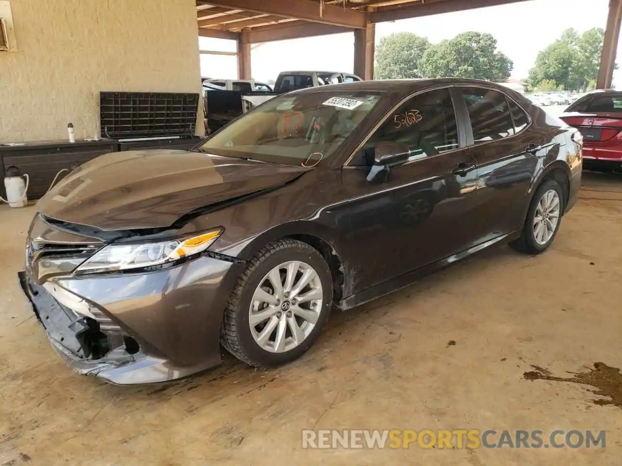 2 Photograph of a damaged car 4T1B11HK2KU687457 TOYOTA CAMRY 2019