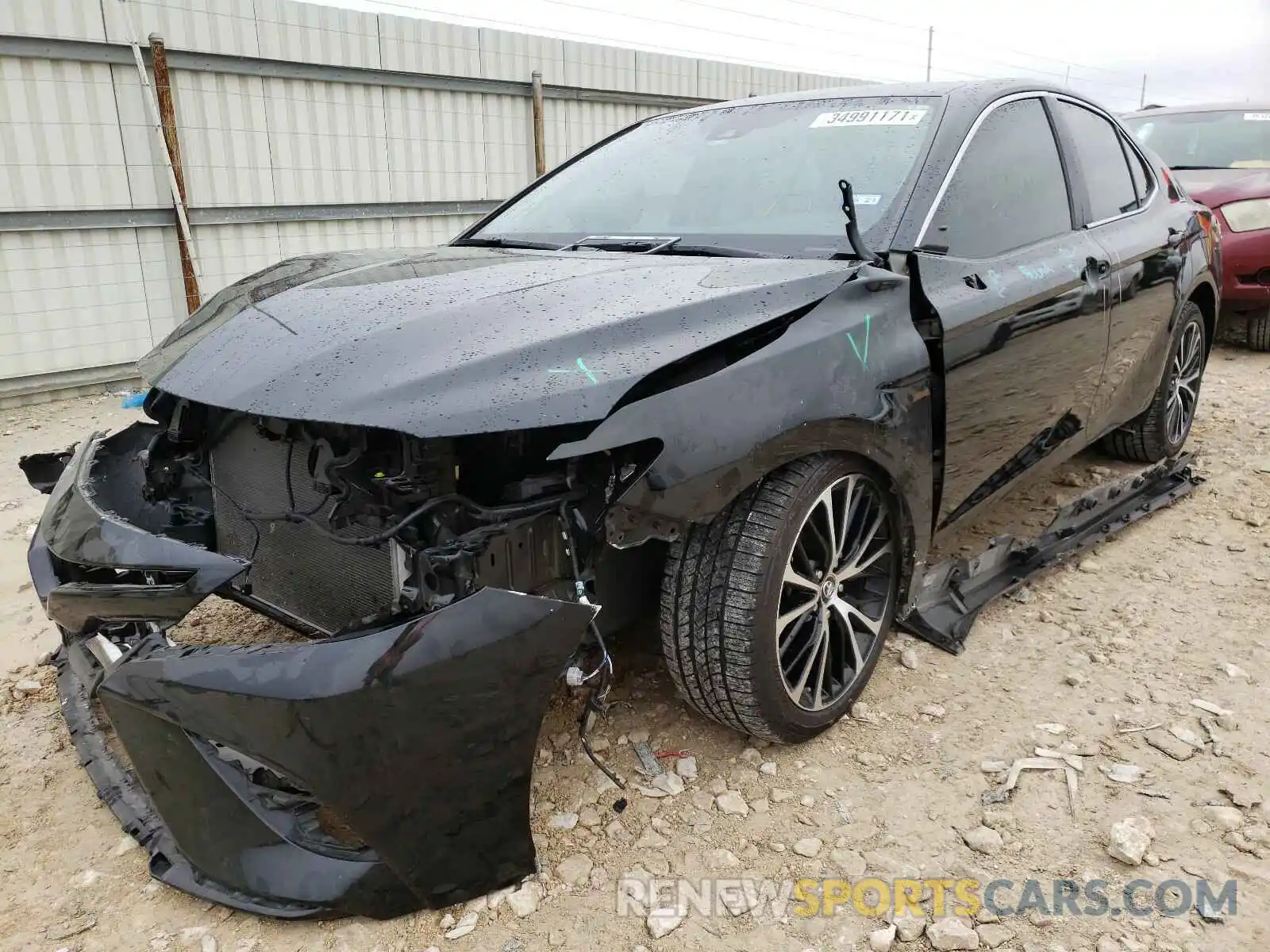 2 Photograph of a damaged car 4T1B11HK2KU687717 TOYOTA CAMRY 2019